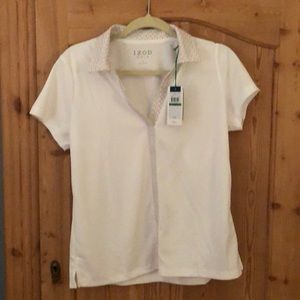Izod Golf /Tennis Collard v-neck t shirt